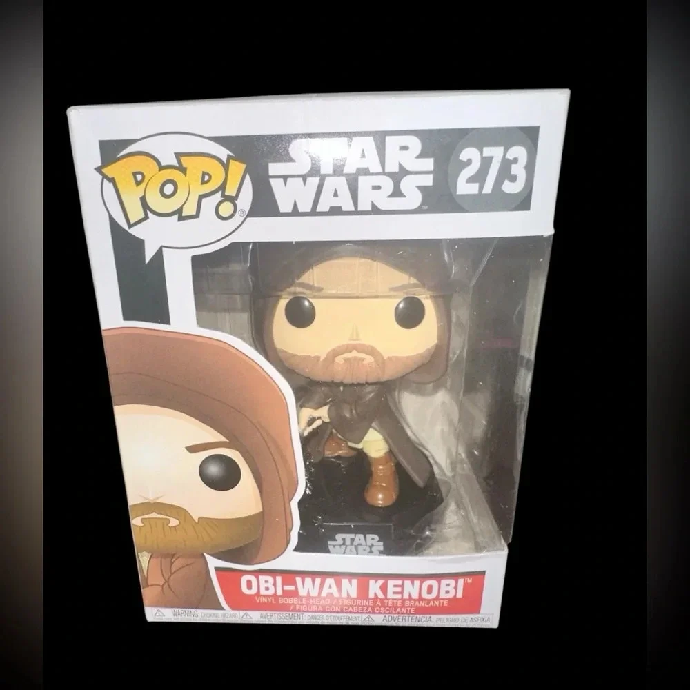 NIB Funko POP! Star Wars Young OBI-Wan Kenobi #273 (Hooded with Light Saber)